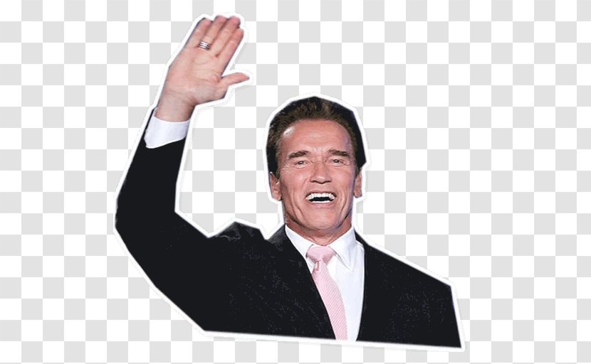 Arnold Schwarzenegger Sticker Telegram Entrepreneur Thumb Transparent PNG
