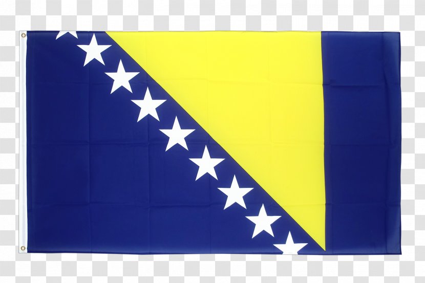 Flag Of Bosnia And Herzegovina Sarajevo - Malta Transparent PNG