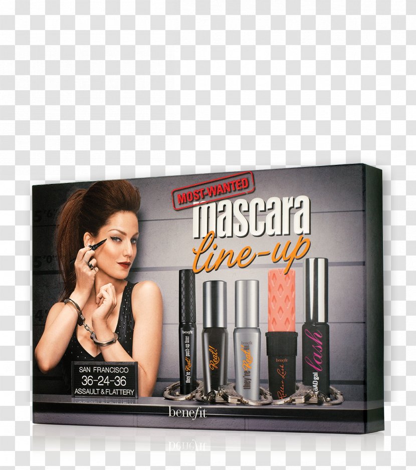 Benefit They're Real! Lengthening Mascara Eye Liner Cosmetics - Eyelash - Most Wanted Transparent PNG
