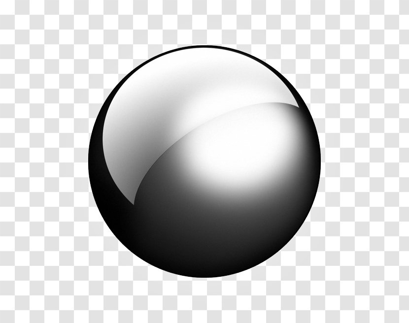 Sphere White - Monochrome - Design Transparent PNG
