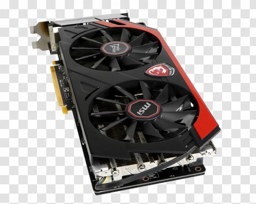 Graphics Cards & Video Adapters AMD Radeon R9 290X MSI - Card - Computer Transparent PNG