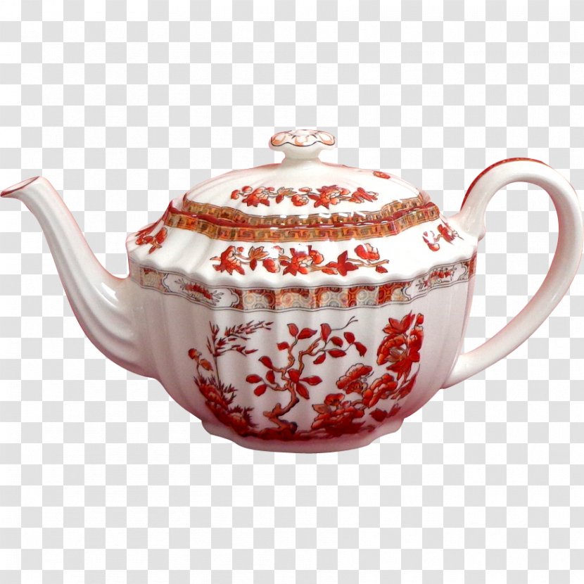 Teapot Porcelain Saucer Antique Pottery - Teacup Transparent PNG