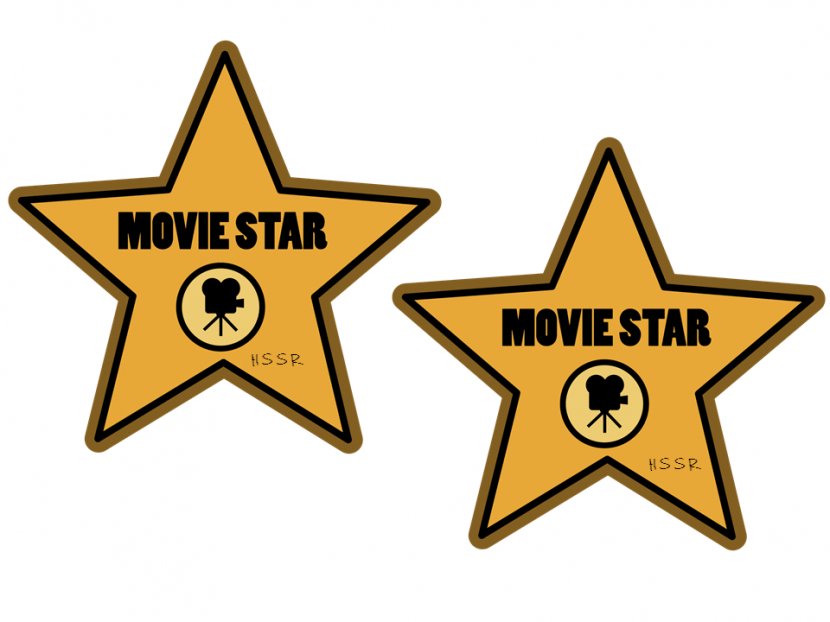 Hollywood Movie Star Actor Film Clip Art - Logo - Reading Cliparts Transparent PNG