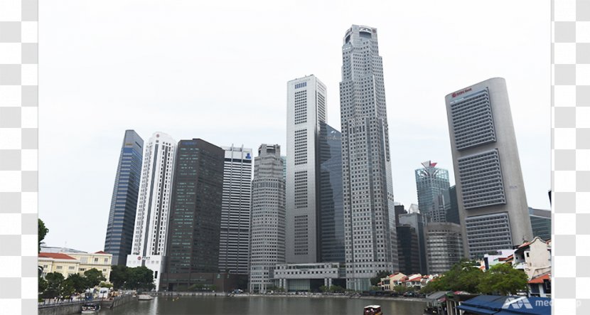 Singapore Land Tower Building Central Business District River Chevron House - Metropolis Transparent PNG