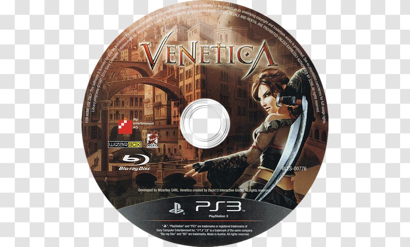 Venetica Xbox 360 Video Game DVD - Import Transparent PNG