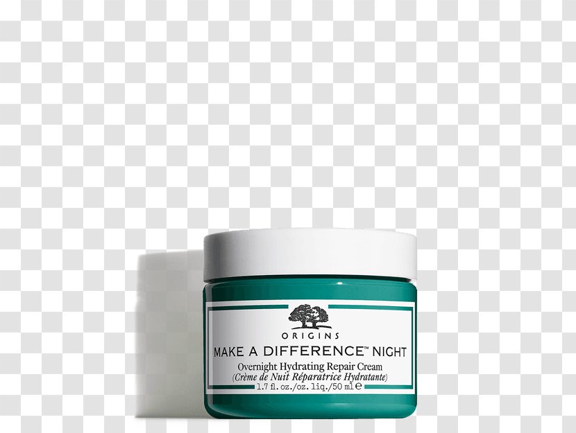 Moisturizer Origins High-Potency Night-A-Mins Mineral-Enriched Renewal Cream Make A Difference Plus+ Rejuvenating Treatment - MAKE DIFFERENCE Transparent PNG