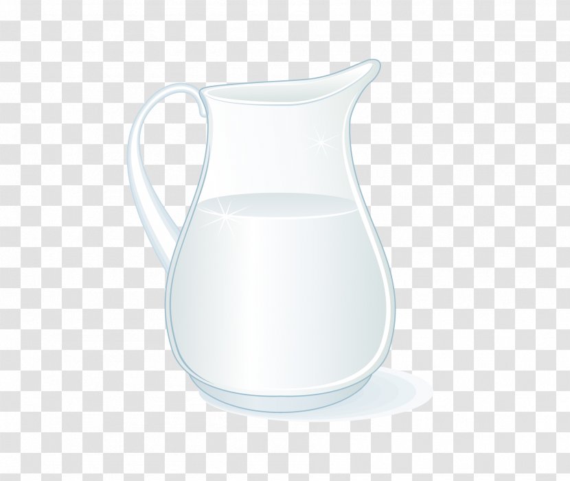 Jug Glass Mug Pitcher - Cup - Transparent Kettle Vector Transparent PNG
