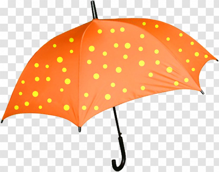 Umbrella Orange Yellow Color Image - Red Transparent PNG
