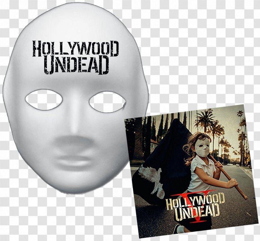 Hollywood Undead Five Album Phonograph Record - Cartoon Transparent PNG