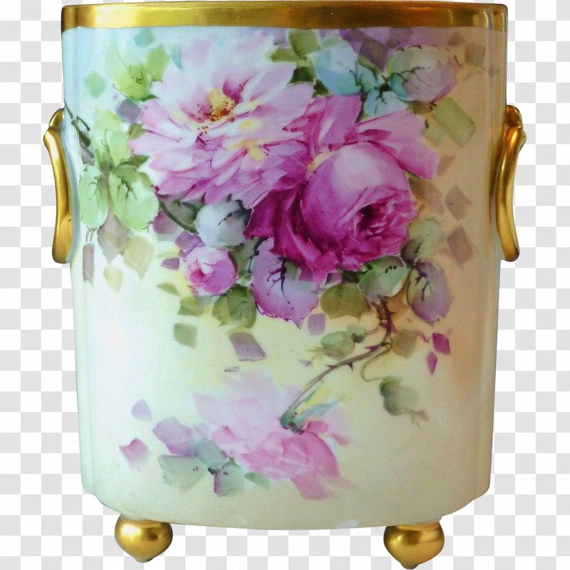 Floral Design Vase Porcelain Rose Cut Flowers - France Transparent PNG
