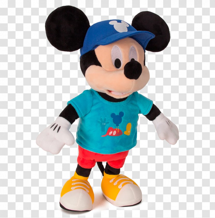 Mickey Mouse Stuffed Animals & Cuddly Toys Minnie Donald Duck - MICKEY MOUSE CLUBHOUSE Transparent PNG