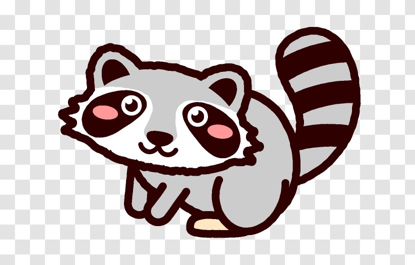 Whiskers Raccoon Bear Clip Art - Watercolor Transparent PNG