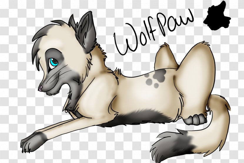 Dog Cat Horse Fur - Cartoon - Wolf Paw Transparent PNG