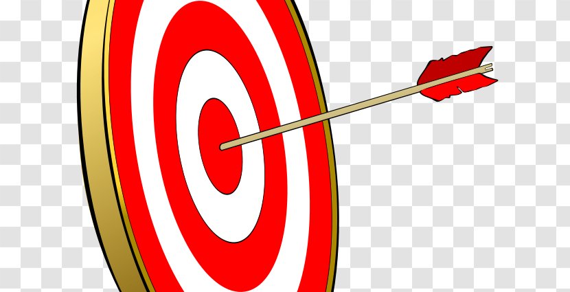 Bullseye Shooting Target Arrow Clip Art - Document Transparent PNG