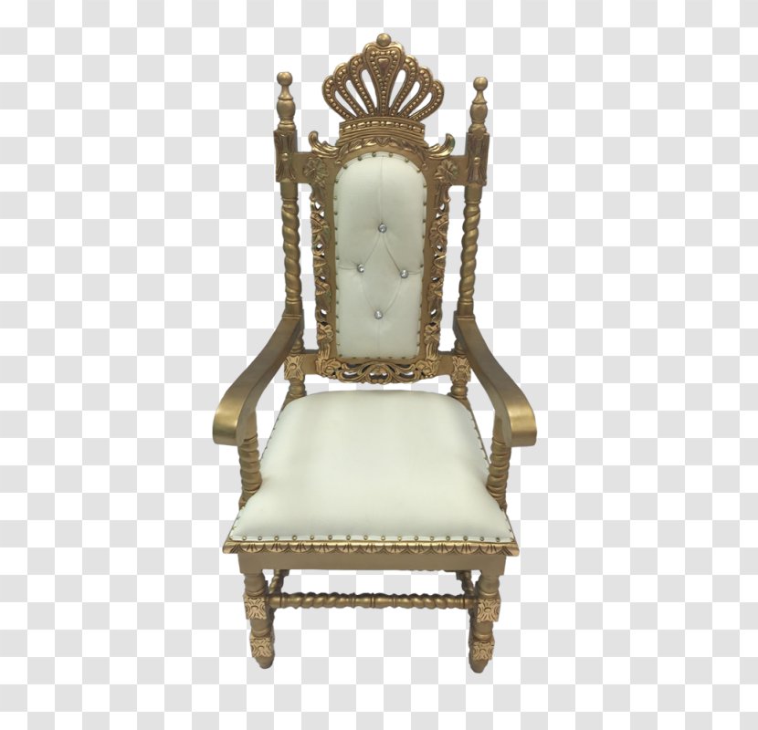 Table Coronation Chair Furniture Silver Throne - Royal Transparent PNG