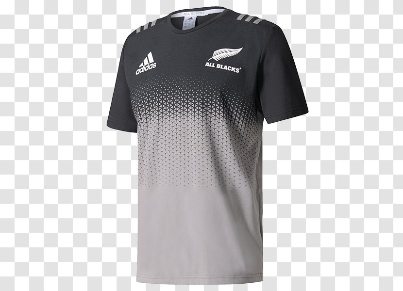 New Zealand National Rugby Union Team T-shirt Māori All Blacks Jersey - Shirt - Adidas Transparent PNG