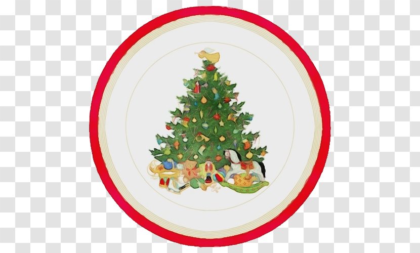Christmas Tree - Dishware - Pine Transparent PNG