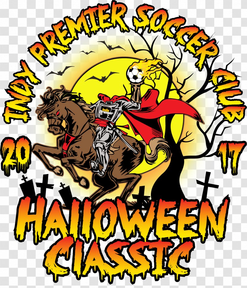 Indy Premier Indoor Soccer Clip Art Halloween Indianapolis Illustration - Fiction - Events Transparent PNG