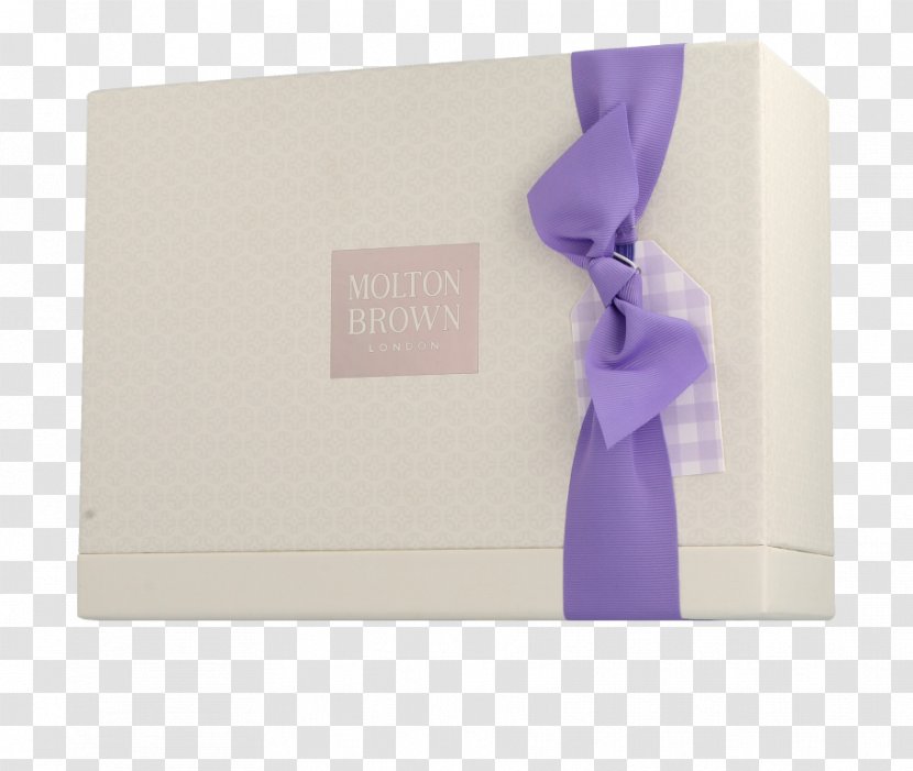 Paper Ribbon Molton Brown Gift Violet - Lavender - Vanilla Flower Transparent PNG