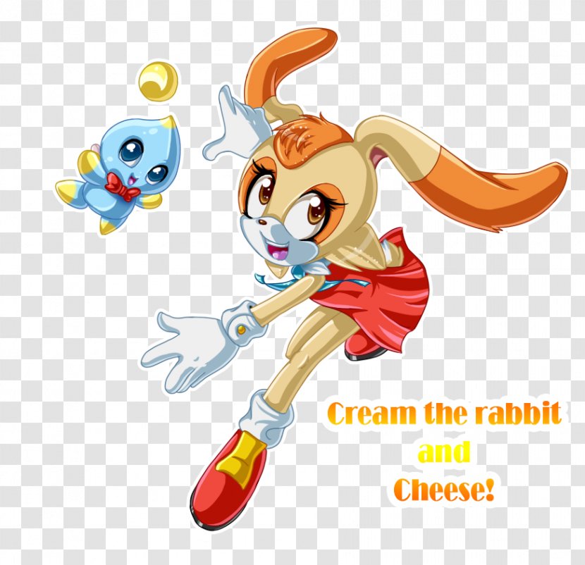 Cream The Rabbit Amy Rose Sonic Hedgehog Rouge Bat Transparent PNG