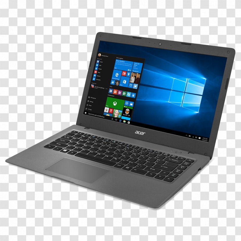 Laptop CloudBook Austin Computer Acer Aspire One - Cloudbook - Bigger Zoom Big Transparent PNG