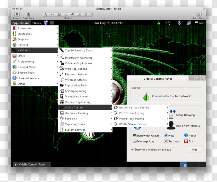 Kali Linux Security Hacker Screenshot Operating Systems - Computer Program Transparent PNG