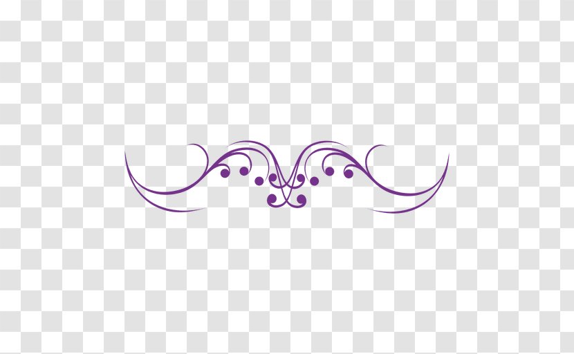 Lavender Lilac Violet Purple Magenta - Decorative Line Transparent PNG