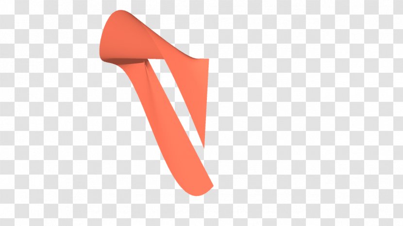 Logo Line Angle Font - Orange Transparent PNG