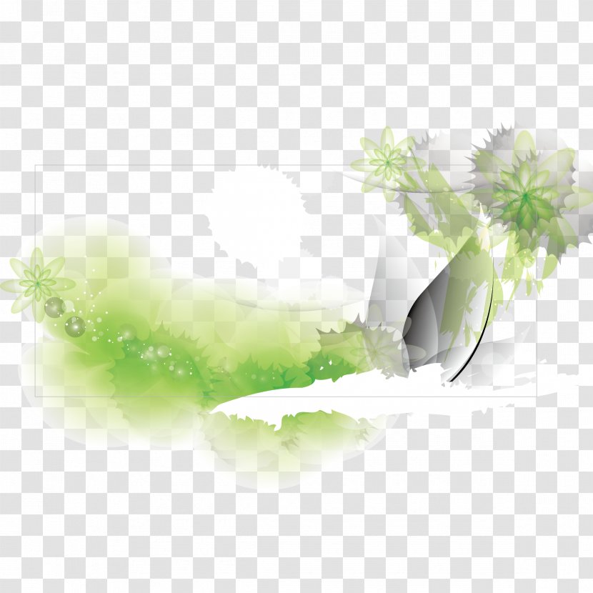Green Chroma Key Fundal - Spring - Background Vector Illustration Transparent PNG