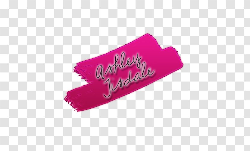 Pink M Font - Ashley Tisdale Transparent PNG