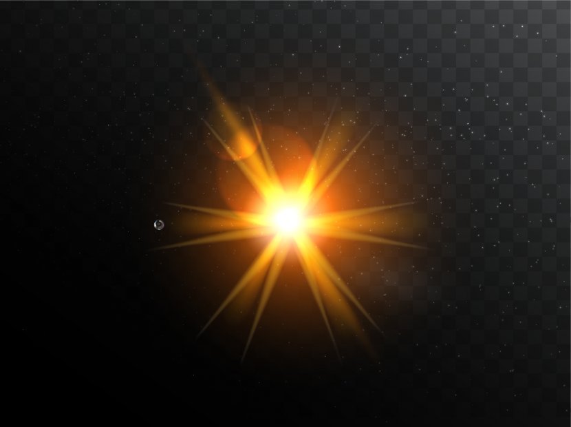 Light Yellow Computer File - Space - Effect Transparent PNG