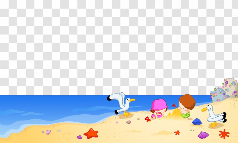 Child Beach Seaside Resort Toy Transparent PNG