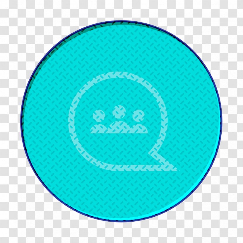 Chat Bubble Icon Conversation Message - Messaging - Teal Turquoise Transparent PNG