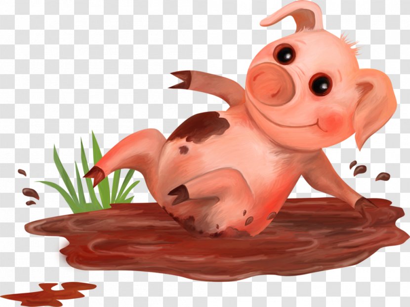 Domestic Pig Suidae Clip Art - Like Mammal Transparent PNG