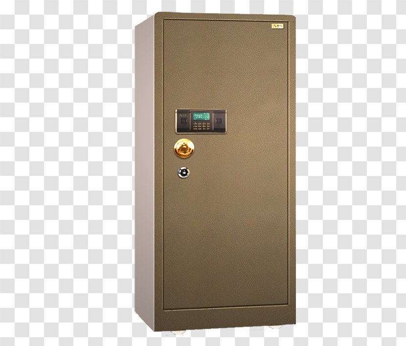 Fingerprint Lock Safe - Household Electronic Deposit Box Transparent PNG