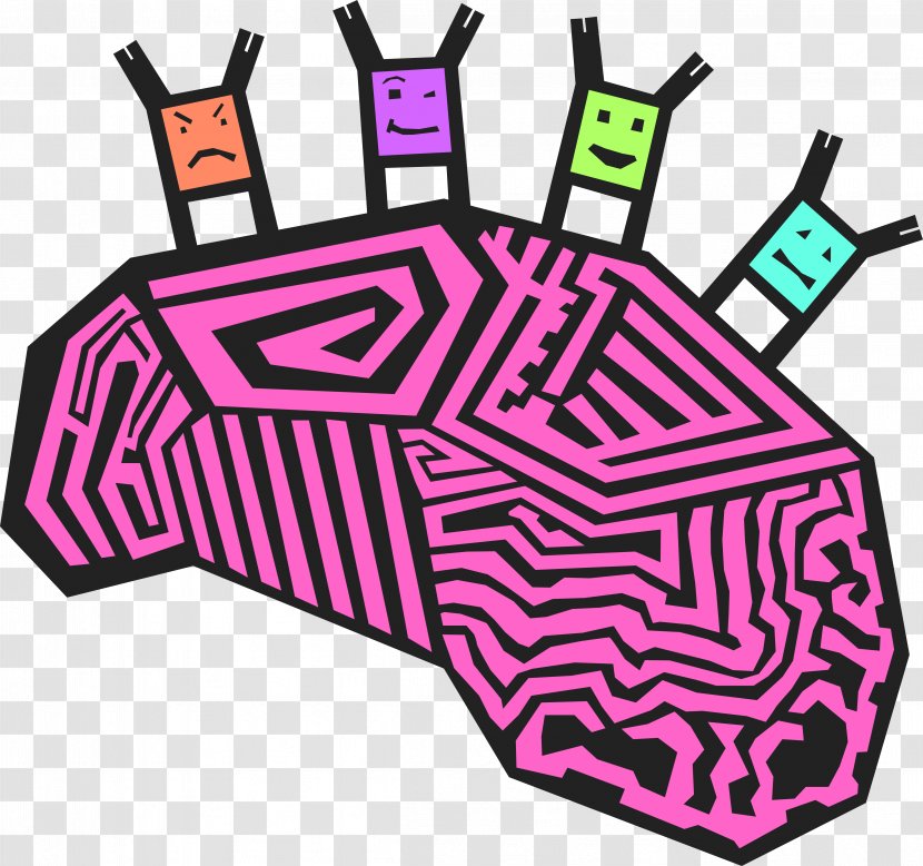 Art Brain Drawing - Area Transparent PNG