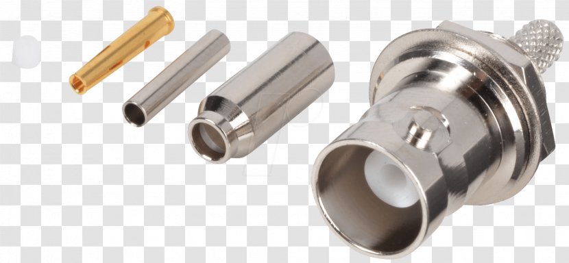 BNC Connector Crimp Ohm RF Electrical - Bnc - Radiall Transparent PNG