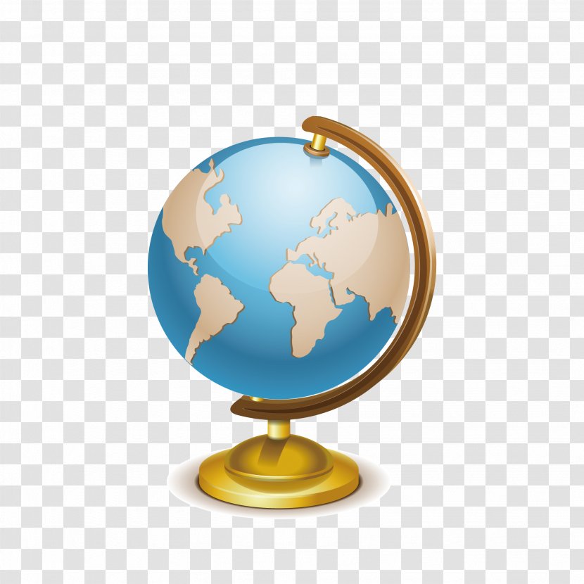 Learning Clip Art - School - Globe Transparent PNG