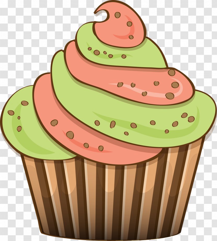 Cupcake Royalty-free Illustration - Photography - Vector Color Cartoon Cake Transparent PNG