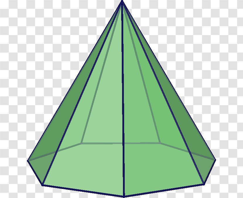 Hexagonal Pyramid Heptagonal Square - Dihedral Group Transparent PNG