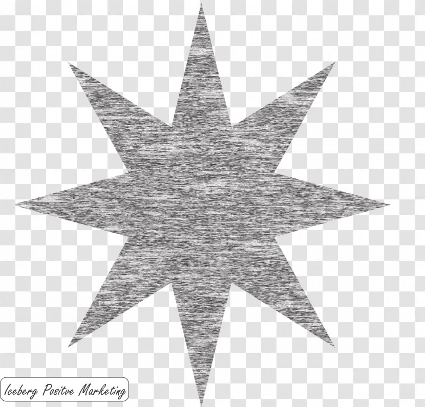 Royalty-free Bidirectional Reflectance Distribution Function Business - Black And White - Octagram Transparent PNG