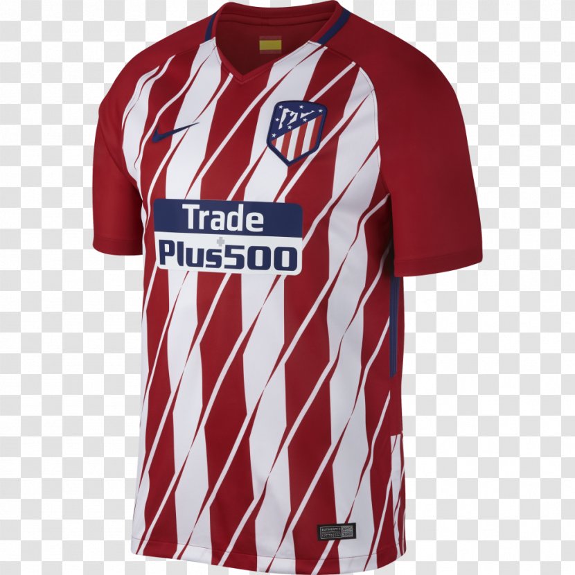 Atlético Madrid T-shirt La Liga Jersey - Brand Transparent PNG