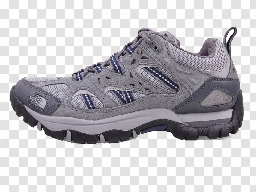 Cross Country Running Shoe The North Face Sneakers Shoelaces - Hiking - Gray Shoes Transparent PNG