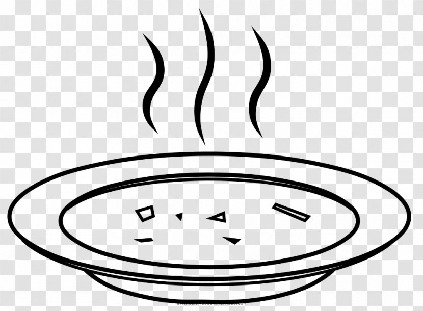 Soup Drawing Coloring Book Dish - Area - Soupe Transparent PNG