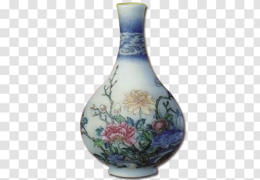 Vase Porcelain Ceramic Antique - Gratis - Exquisite Vase,Blue And White Transparent PNG
