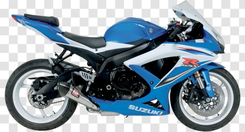 Exhaust System Suzuki GSX-R600 GSX-R750 GSX-R Series - Motorcycle Accessories Transparent PNG