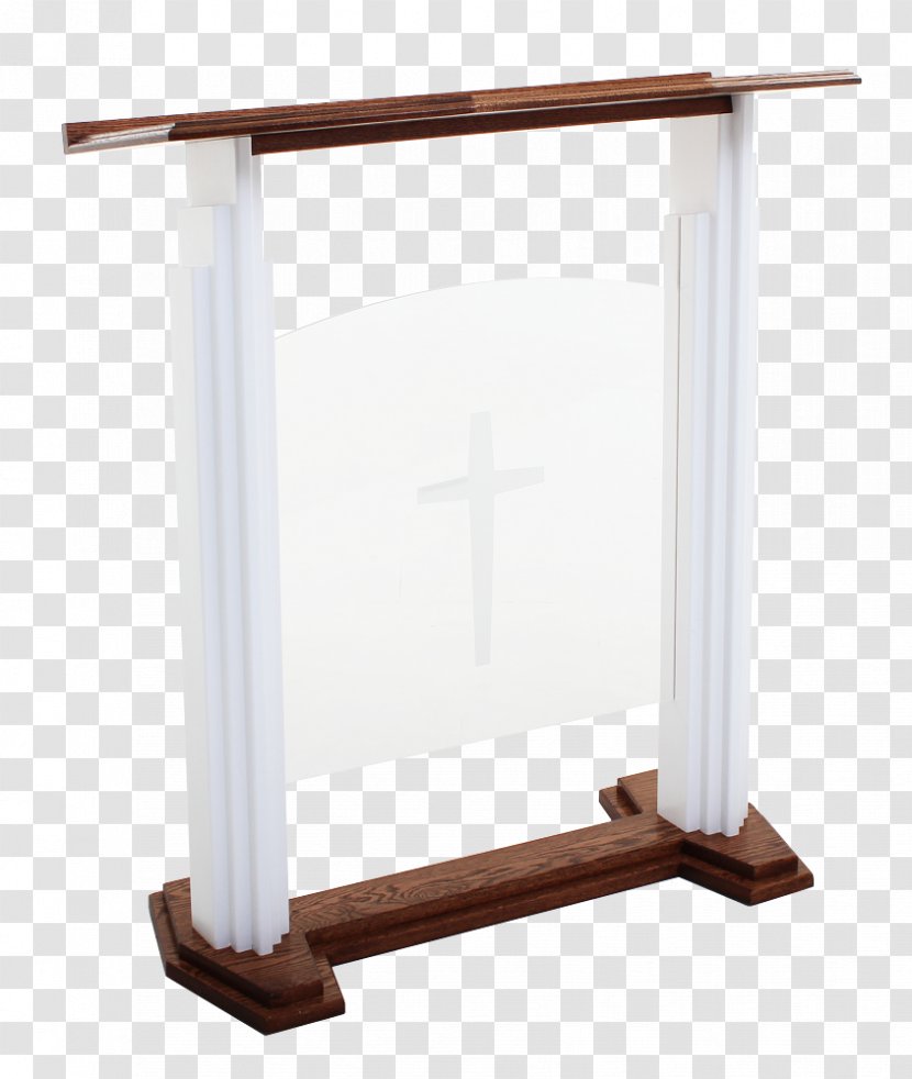 Pulpit Table Church Gospel Kerkmeubilair - Podium Transparent PNG
