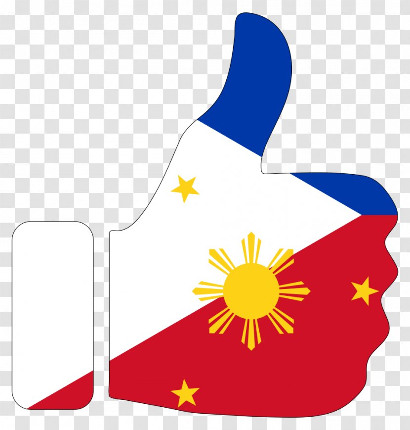 Flag Of The Philippines National Thumb Signal - Sun Transparent PNG