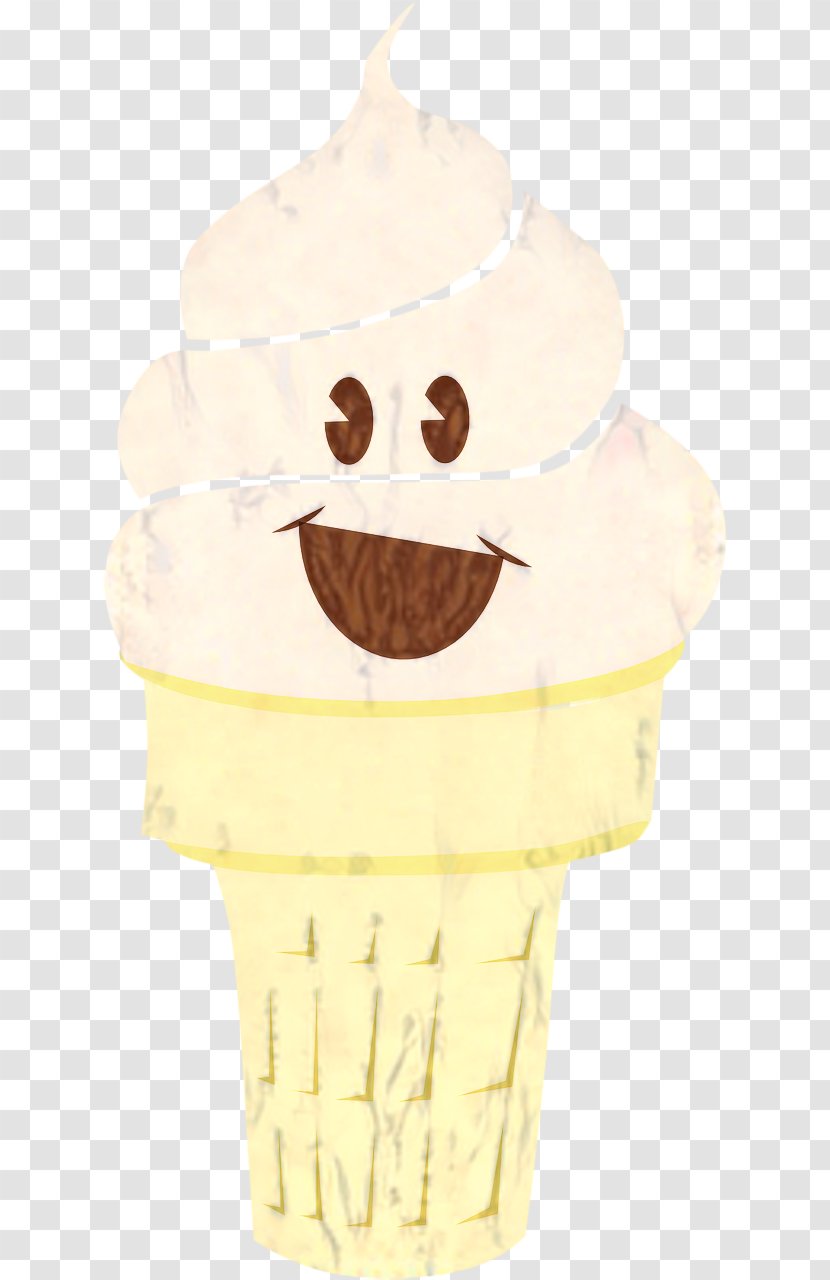 Ice Cream Cone Background - Frozen Dessert Soft Serve Creams Transparent PNG