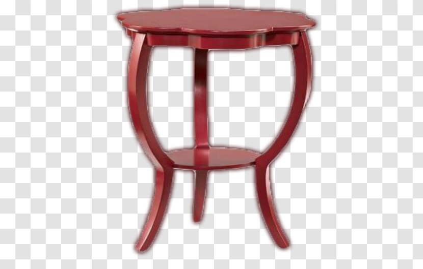 Bedside Tables Coffee Chair Living Room - Cartoon - Red Table Transparent PNG